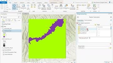 arcgis pro map areas that meet criteria
