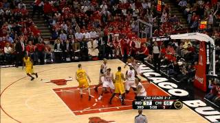 Derrick Rose Gets Up for the Block