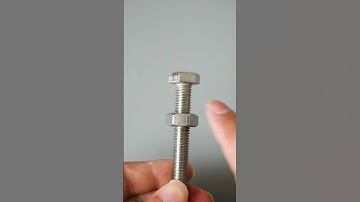 How to easily unscrew bolts without a suitable wrench