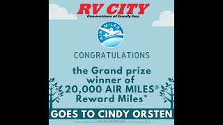And the Contest Winner is... Cindy Orsten!