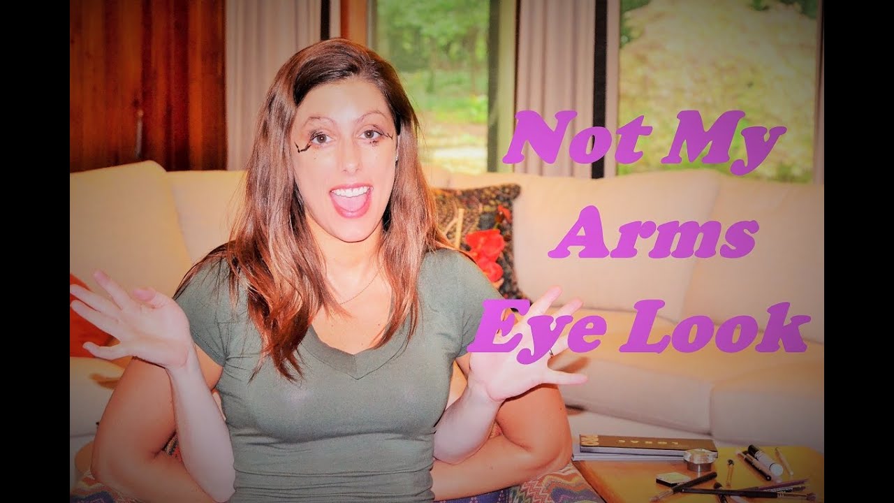 Not my Arms Challenge ft. HelpMeBeauty ||  SPECIAL Summer eye look ||  JenN10orless