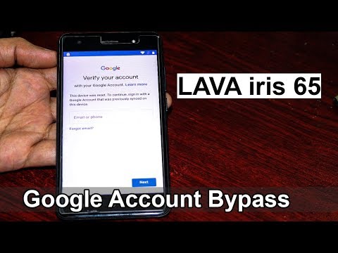 Lava iris 65 frp bypass, Lava iris 65 Google Account Bypass