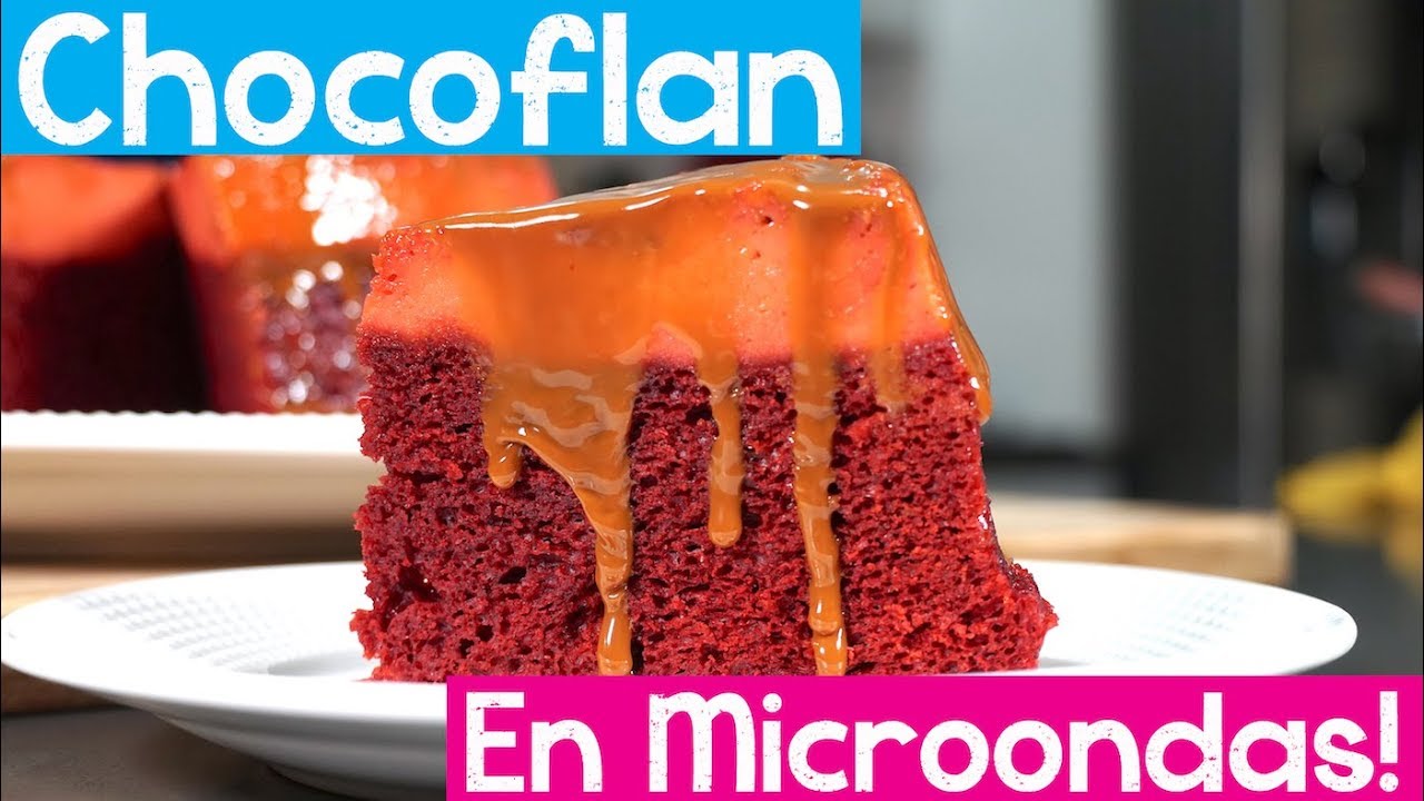 Chocoflan Terciopelo Rojo ¡EN MICROONDAS!   Mi Cocina Rápida | Mi Cocina Rápida - Karen