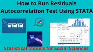 How to Run a Linear Regression Residuals Autocorrelation Test Using STATA