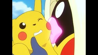 Jynx Grabs Pikachu And Uses Lovely Kiss - Pokémon