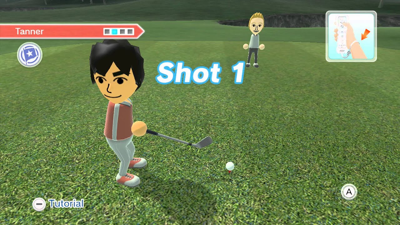 Wii Sports Club - Golfin'! - Part 3 W/Tanner