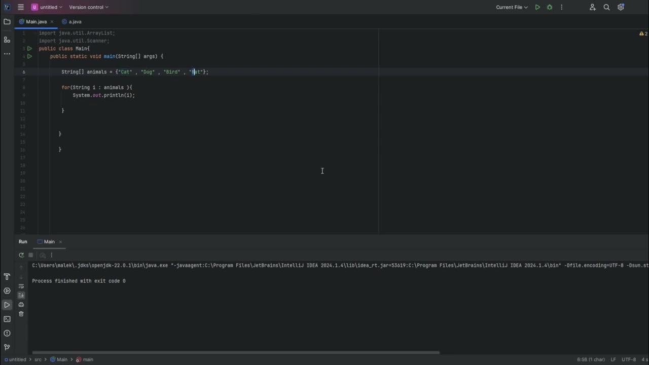 For-Each Loops in Java | شرح جافا 21 - YouTube