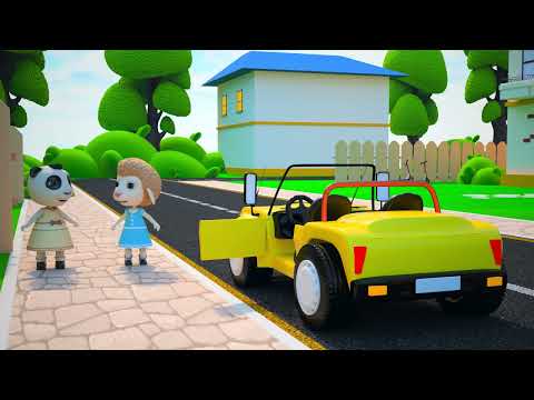 Policeman Chasing Violator🐰👮‍♂️😵 Give Back My Car🐰👮‍♂️😵 Rabbit Jokes in the City