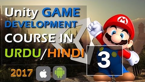 unity tutorial in urdu full game in 90 Min 3