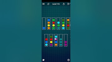 Ball Sort Puzzle - Color Sorting Games Level 116 Walkthrough Solution Android/iOS