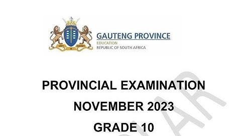 Physical Sciences November 2025 Paper 1exam preparation