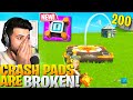 BROKEN Crash Pad Tricks You NEED To Know! (Free Elims!) - Fortnite Battle Royale