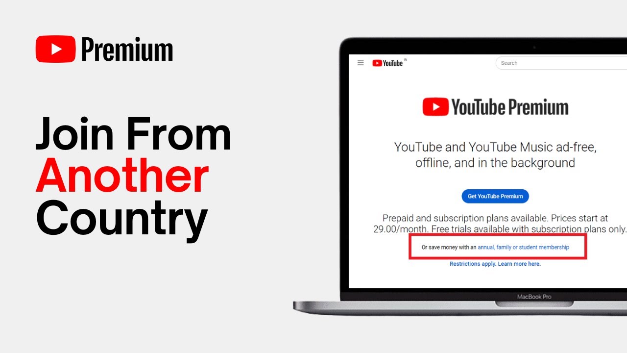 How To Join YouTube Premium Family From Another Country Full Guide how-to-join-youtube-premium-family-from-another-country-full-guide