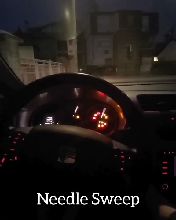 Seat Leon 1.6TDI 2012 - NEEDLE SWEEP MOD.✅️