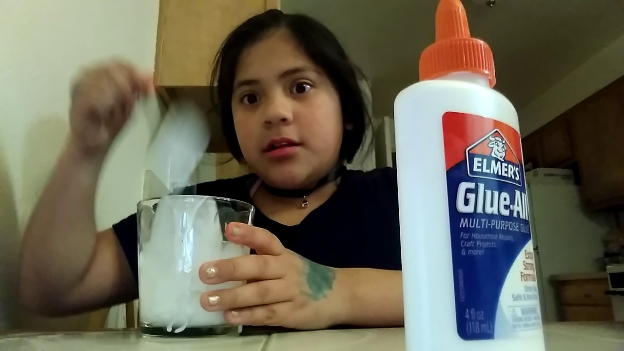How To Make Slime With Glue And Hand Soap Youtube