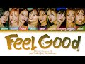 fromis_9 - Feel Good (SECRET CODE) Lyrics (프로미스나인 Feel Good 가사) (Color Coded Lyrics)