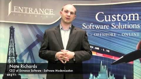 What does software modernization really mean?:  Nate Richards | Entrance Software