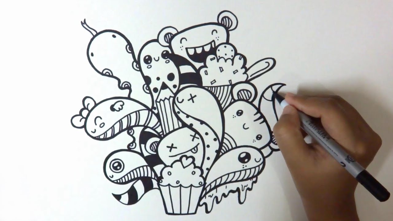 doodle art sederhana tapi keren