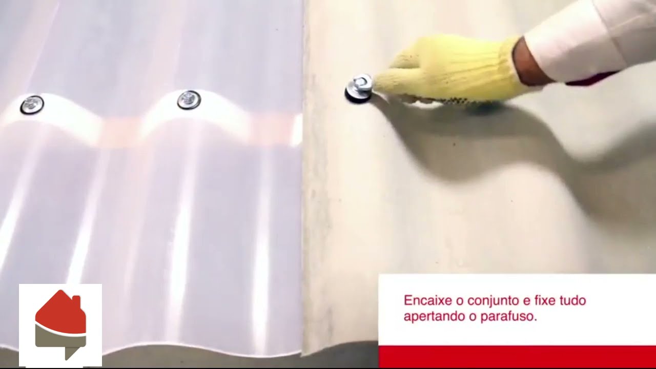 Como Fixar as Telhas Translúcidas I COMPRE TELHAS
