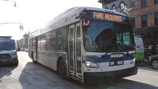 [RARE] MTA NYCT: 2015 NFI XD40 #7169 on the B63 to 5 Av-39 St departing 5 Av/50 St