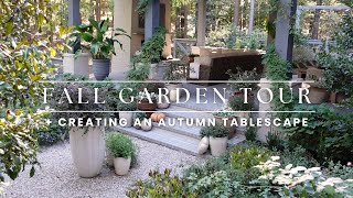 How I’m Decorating My Outdoor Spaces For Fall | Fall Tablescape, Patio Decorating + Garden Tour