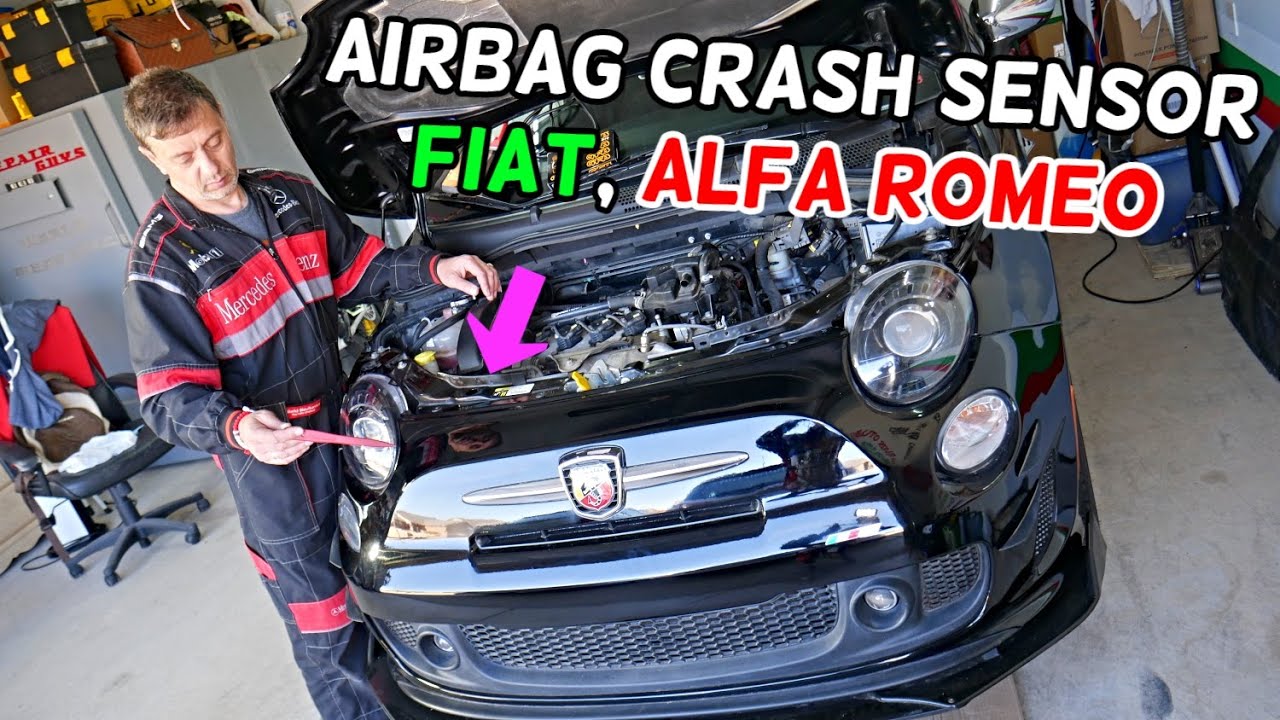 Alfa Romeo Rear Crash Sensor WHERE IS THE AIRBAG CRASH IMPACT FRONT SENSOR ON FIAT ALFA ROMEO, AIR ...
