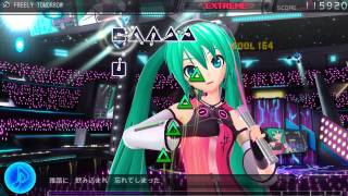 Hatsune Miku: Project Diva F (PS3) - Freely Tomorrow - Extreme Perfect (720p)