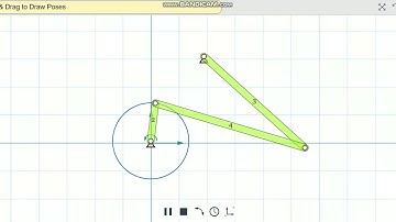 Motion Gen | four bar mechanism | chain less cycle gear working principle | IIT Gandhinagar |