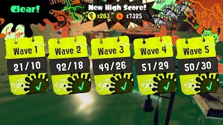 Splatoon 3: A solid-gold performance in Salmon Run Eggstra Work [21-92-49-51-50, 79/1468]