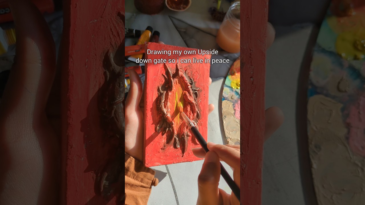 At peace #vecna #strangerthings5 #upsidedown #painting