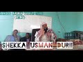 SHEEK USMAAN DURRII Dhamassa Baratottaa Diin Islamaatti SHEEK USMAAN DURRII Dhamassa Baratottaa Diin Islamaatti