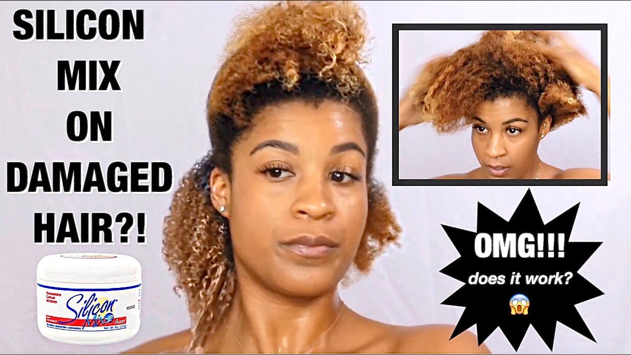 How To: Repair Damaged Hair  SILICON MIX AS DEEP CONDITIONER?! 