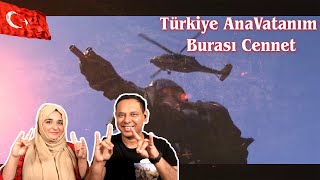 Türkiye AnaVatanım Burası Cennet -En Kral Asker - Pakistani Reaction Resimi