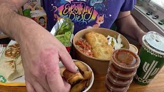 TACO TIME MUST-TRIES! 🌮 Chimichanga, Taco in a Bag, Crunchwrap & Beef Bites Review! My Favorite Items From Taco Time