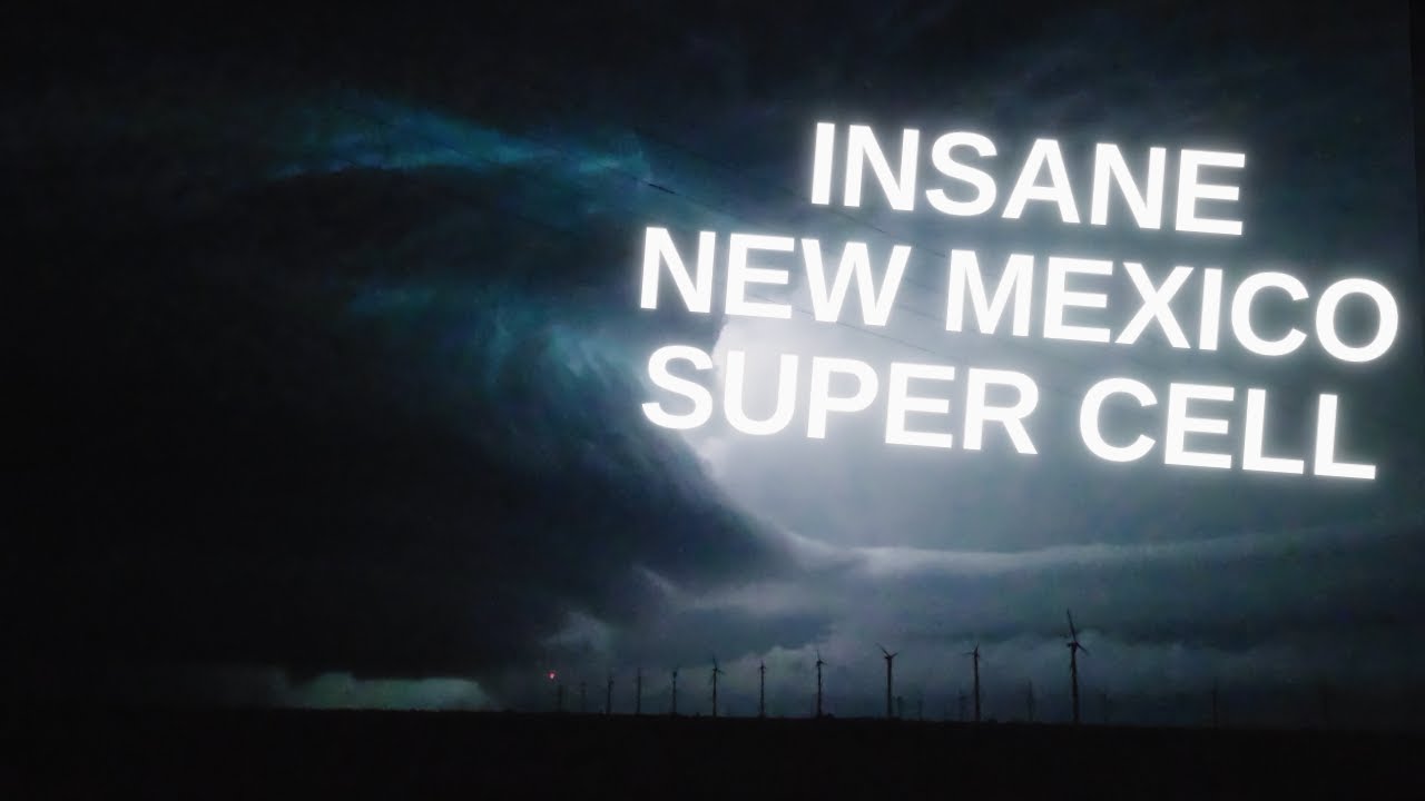 Insane New Mexico Supercell - YouTube