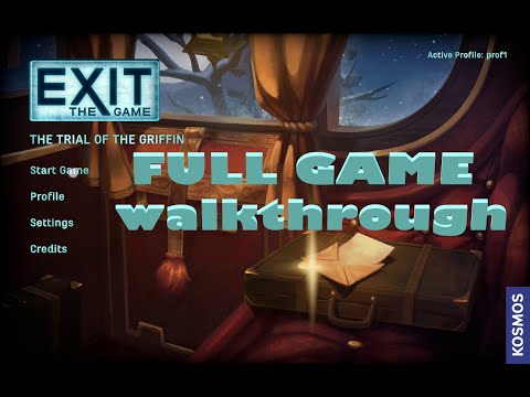 EXIT The Game - Trial of The Griffin walkthrough FULL.