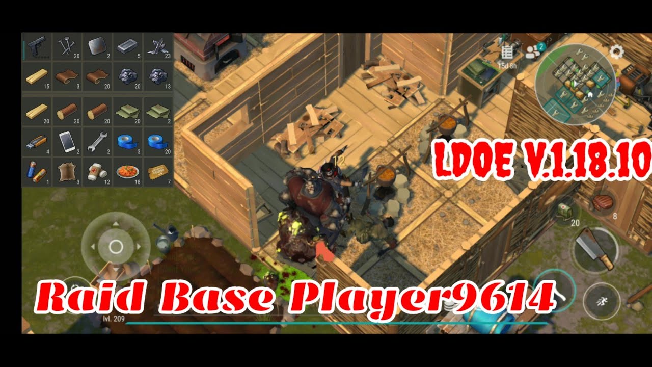 LDOE Raid Player9614 | Last Day on Earth v.1.18.10
