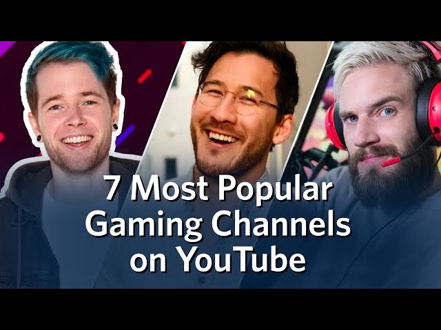 Top 5 Popular  Gamers and Channels to Follow