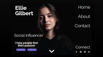 How to design Modern Portfolio - Design Modern Portfolio in Adobe XD