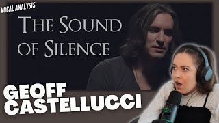 GEOFF CASTELLUCCI The Sound Of Silence | Vocal Coach Reaction (& Analysis) | Jennifer Glatzhofer