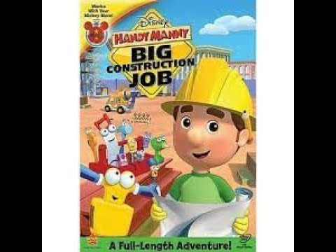 Opening to Handy Manny Big Construction Job 2010 DVD - YouTube