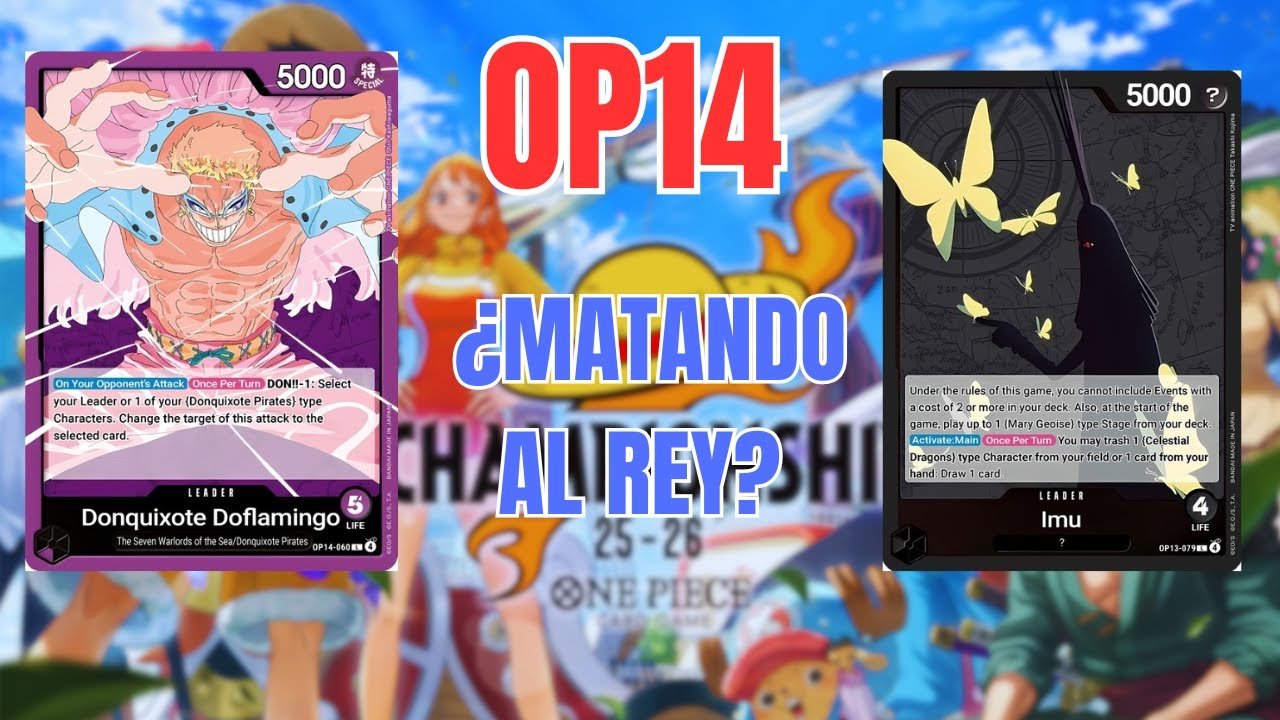 (OP14) DOFLAMINGO VS IMU | CHAMPIONSHIP ASIA COMENTADA!