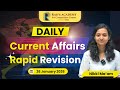 26 January 2026 | Daily Current Affairs Rapid Revision | UPSC MPPSC | Rao’s Academy