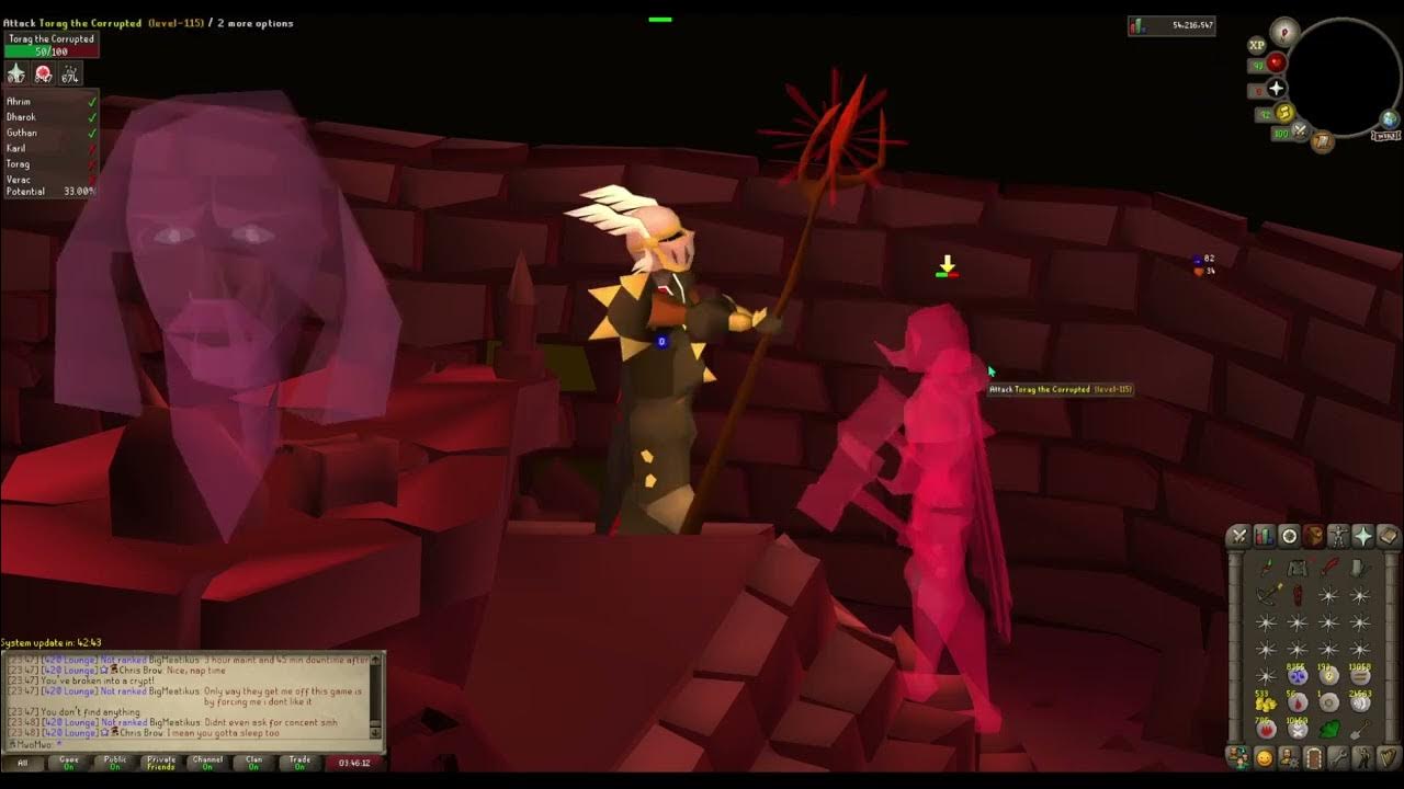 How to do Barrows OSRS Ironman No Prayer Potions YouTube