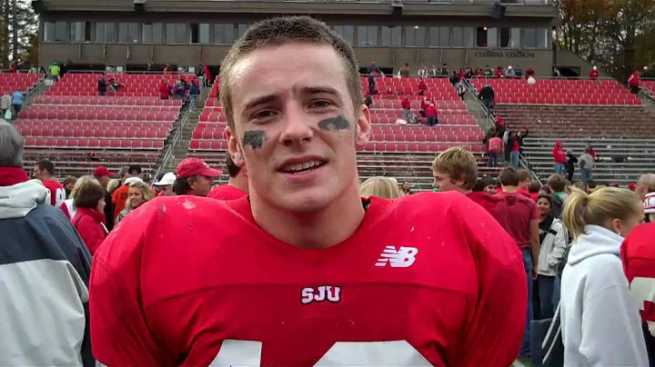 Post-Game Interview w/SJU Junior Linebacker John S...