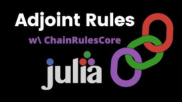 Adjoint Sensitivities in Julia with Zygote & ChainRules