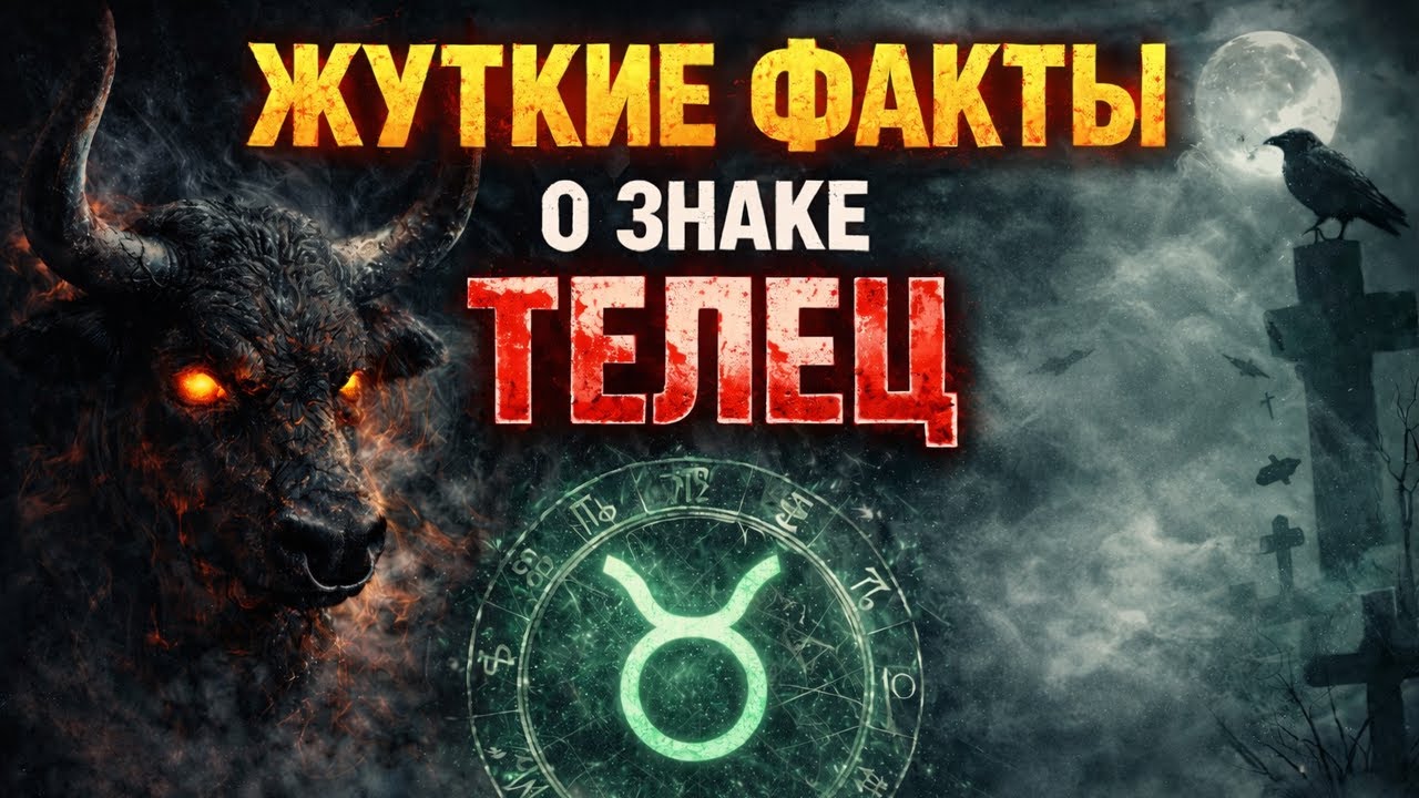 ТЕЛЕЦ - 9 жутких фактов об этом знаке зодиака.