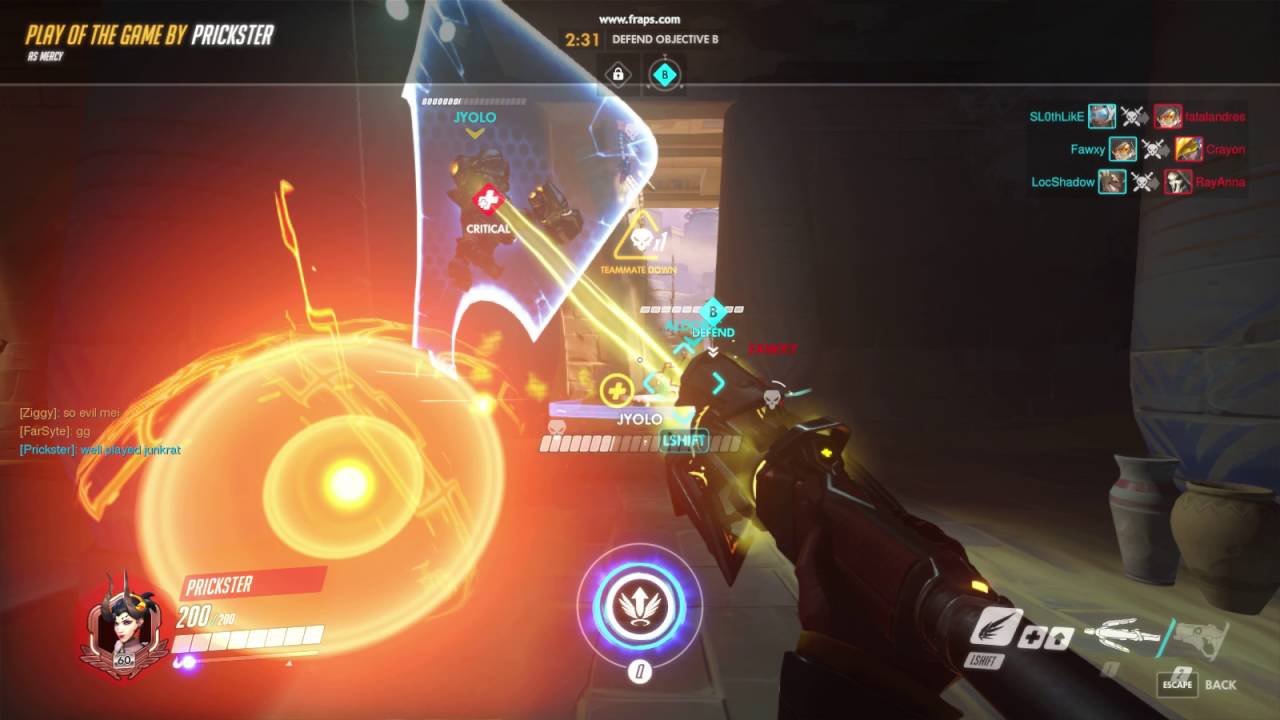 Overwatch - Mercy PotG Huge Rez