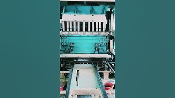 Continuous Production  No Stops #smartblockline #concreteblocks