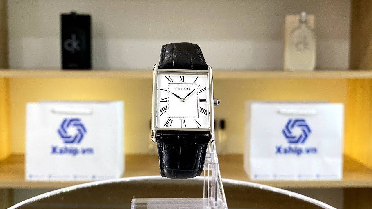 Xship.vn: Highlights | Seiko Essentials Quartz White Dial Black 